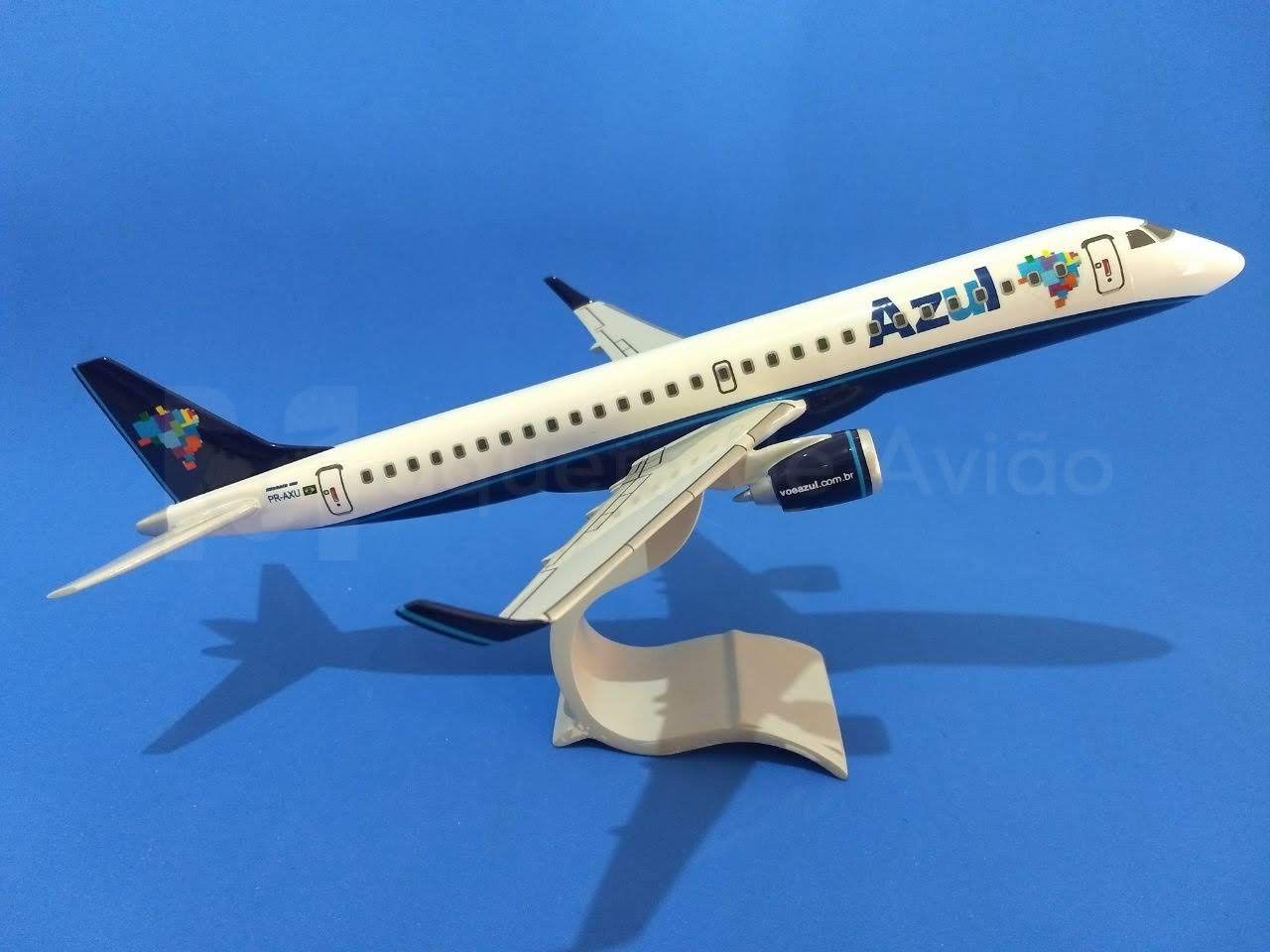 190 AZUL 36cm - Maquete de Avião